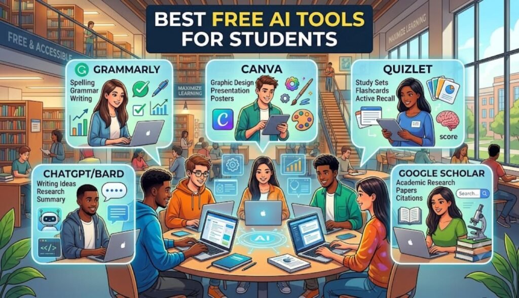 best free AI tools for students