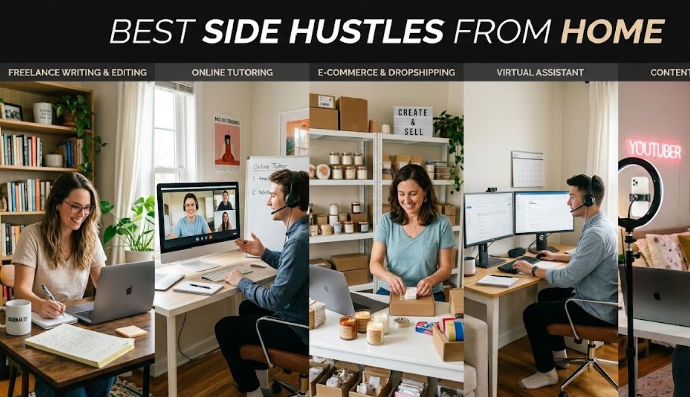 best side hustles from home