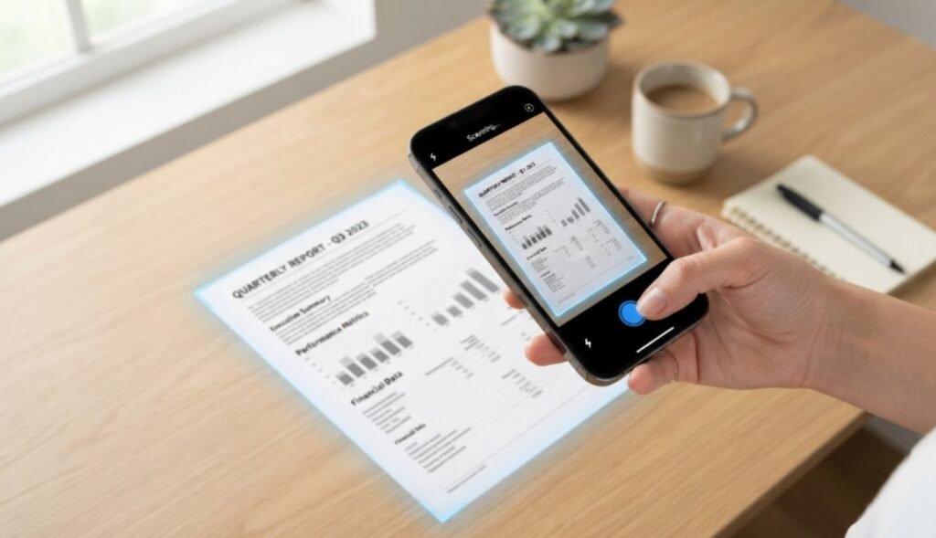 how to scan documents with phone