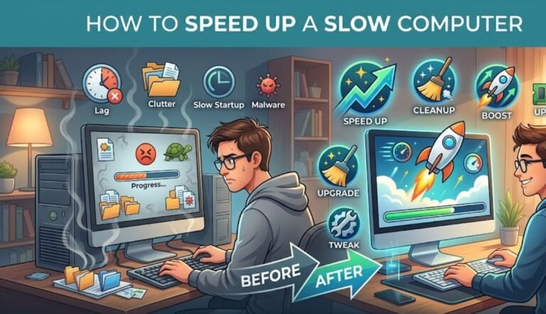 how to speed up a slow computer